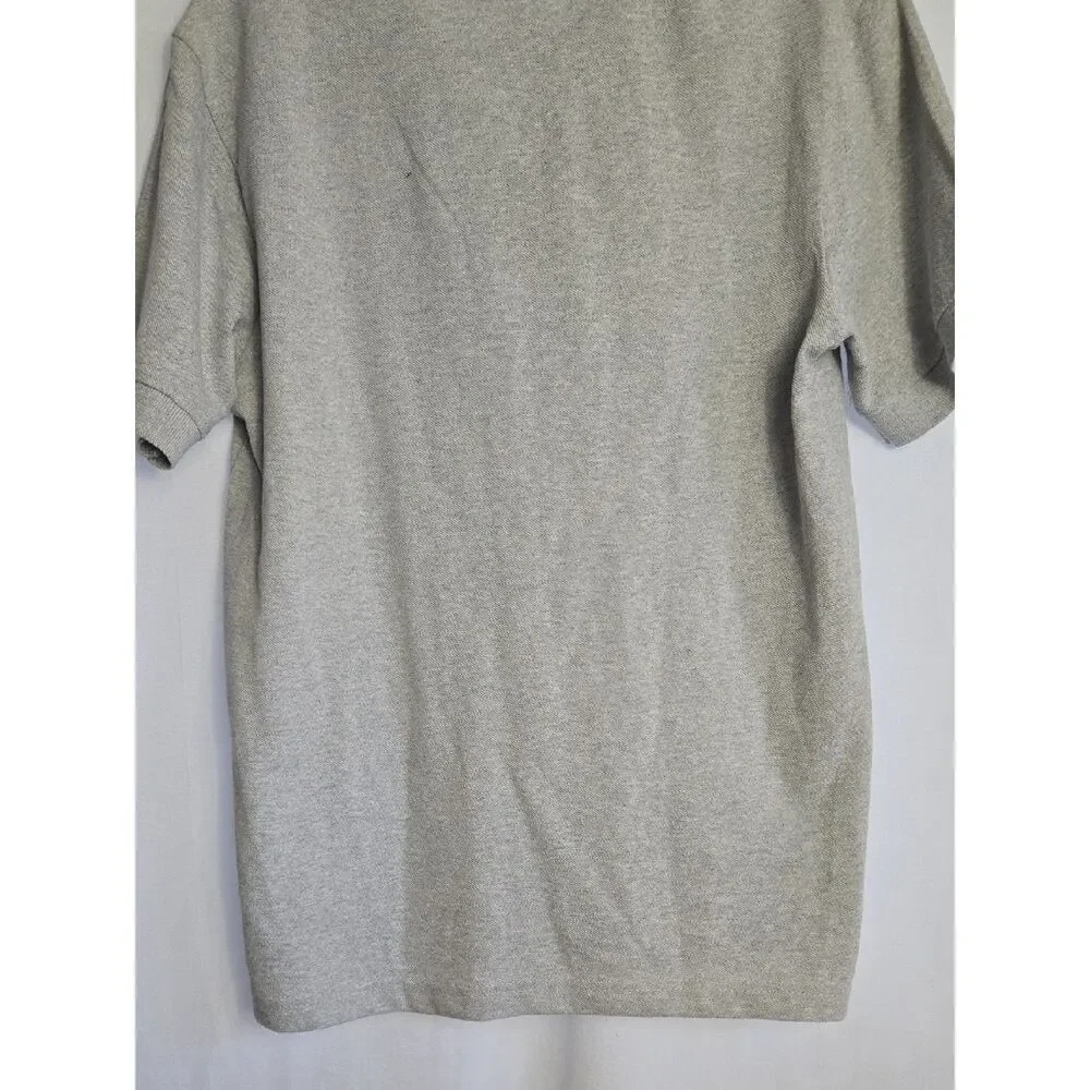 Banana Republic Light Gray Short Sleeve Polo Shirt